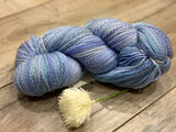 HANDSPUN - Polwarth/Silk Dark Summer Solstice