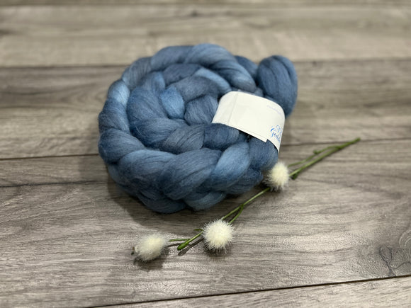 Polwarth/Silk - Ruffled Silk