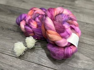 Polwarth/Camel/Mulberry Silk - Boss A$$ B!tch