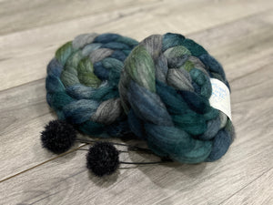 100% Grey BFL - Drinking in the Bush
