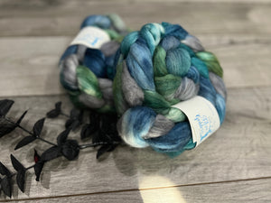 Polwarth/Camel/Mulberry Silk - Drinking in the Bush