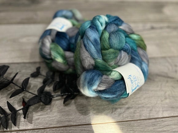 Polwarth/Camel/Mulberry Silk - Drinking in the Bush