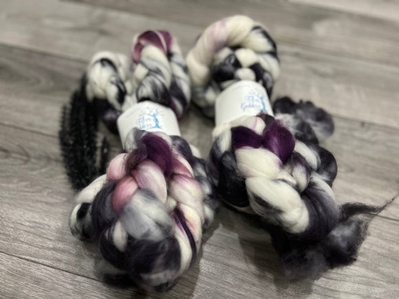 Merino/Cashmere/Nylon - Two Pierced Nipples and a Black Tattoo