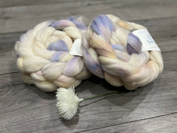 Polwarth/Camel/Mulberry Silk - Oysters Died to Make Those Pearls