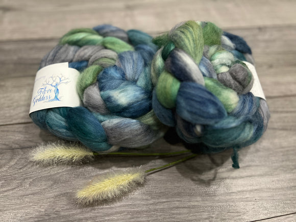 Polwarth/Camel/Mulberry Silk - Drinking in the Bush
