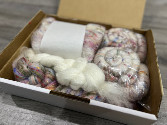 South American Wool/Viscose Box - Taste the Rainbow